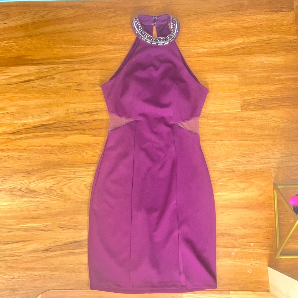 Purple dress